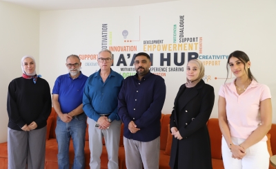 MA'AN Development Center Hands Over Al-Hafeed Company's New Visual Identity