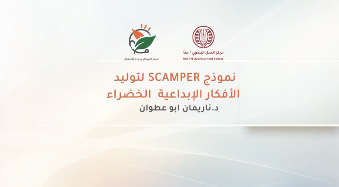 SCAMPER model for generating green creative ideas